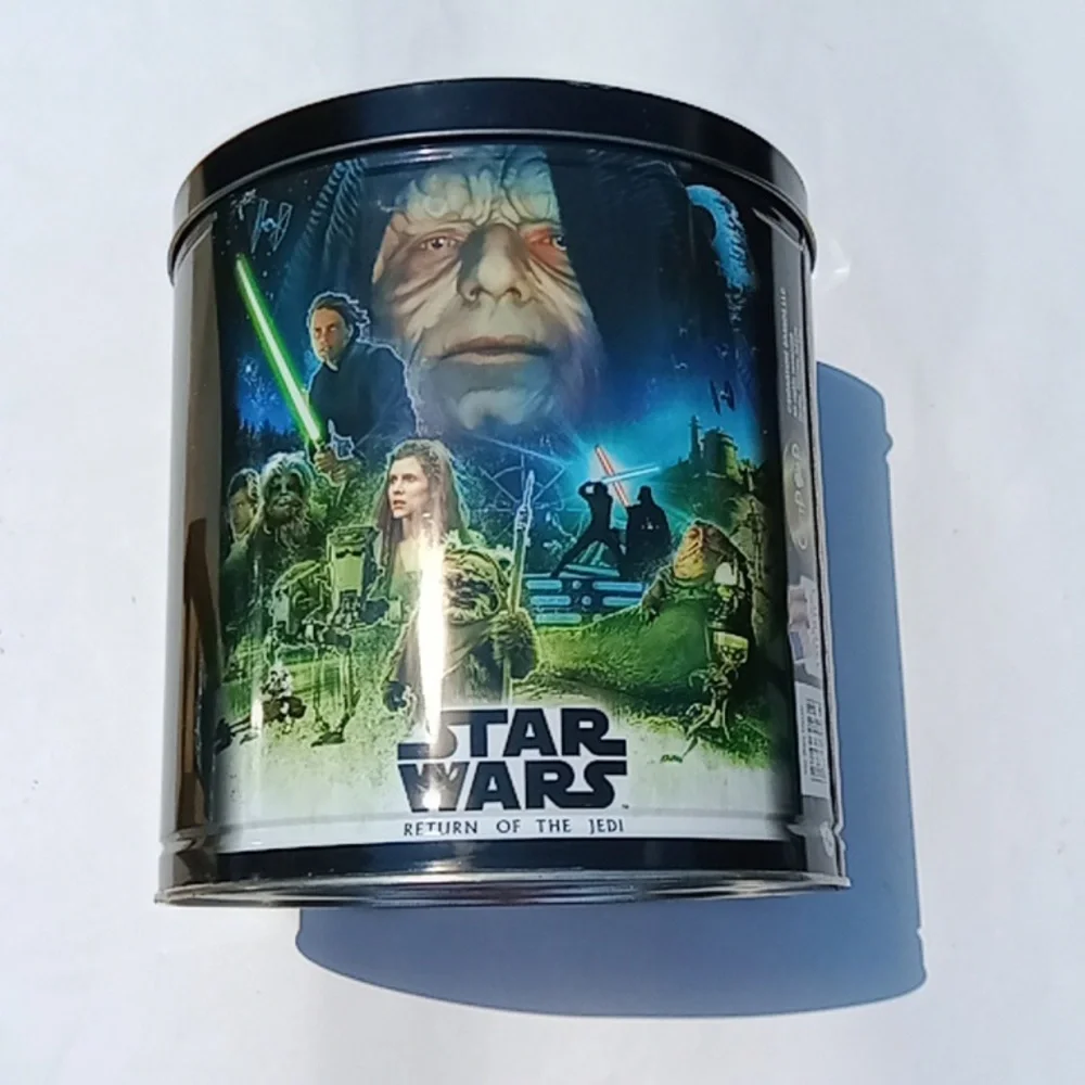 Large Posted Tin Can